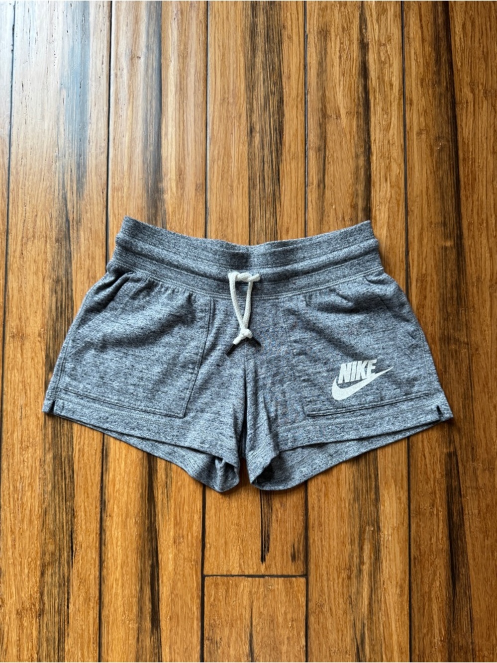 Nike Women's Heather Gray Athletic Shorts